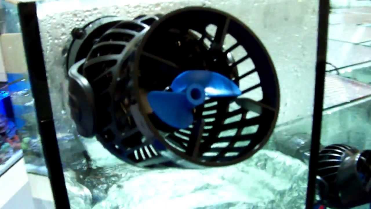 tunze turbelle stream 6255 in tank at interzoo 2012 youtube