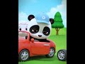 Panda & The Rolling Wheel Adventure🐼 #panda #cartoon #kidscartoon