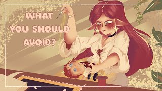 Information Things You Should Avoid When Character Designing As A Beginner Artist (Speedpaint + Commentary) Update