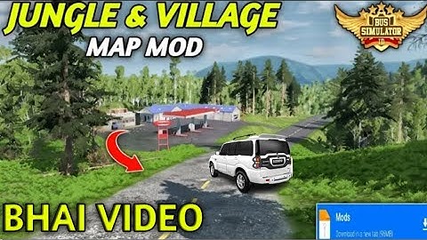 Latest Map Mod Bussid 3.7- New MountainOffroad Map Mod For Bus SimulatorIndonesialBussid #bhaivideo