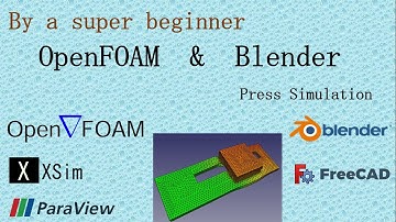 OpenFOAM & Blender : Press Simulation