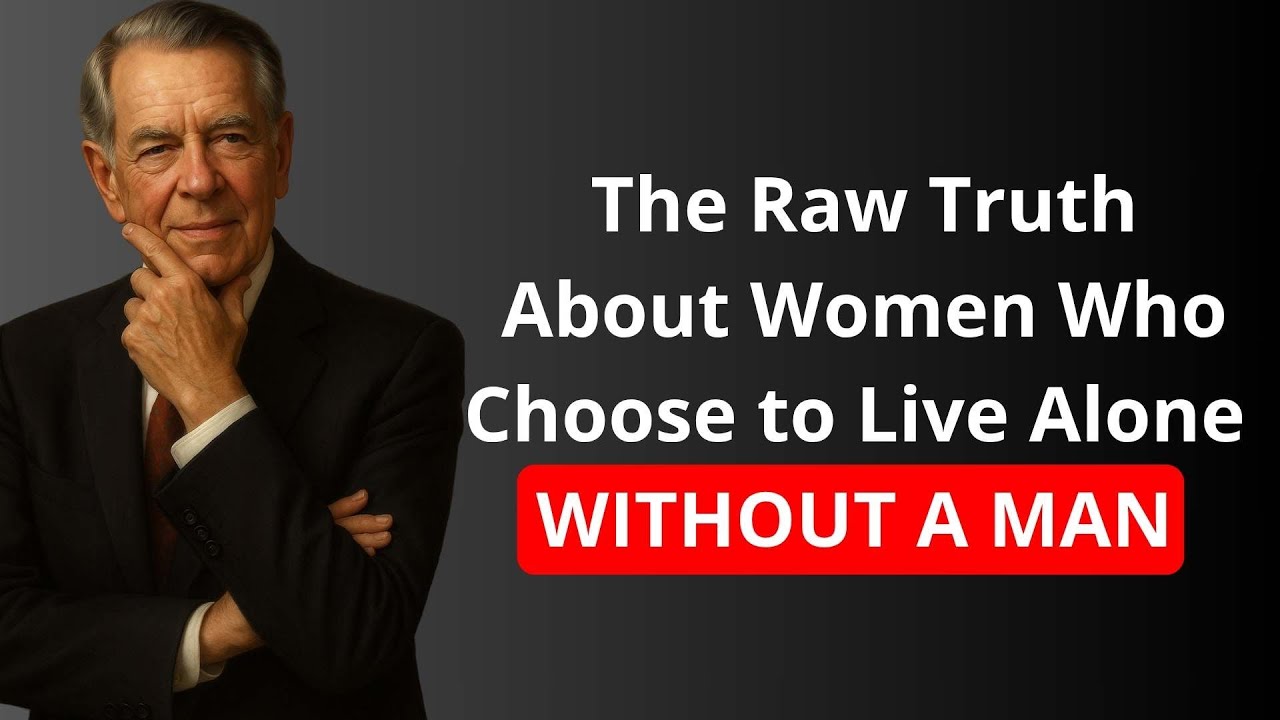 The Raw Truth About Women Who Choose to Live Alone WITHOUT A MAN | Joseph Campbell