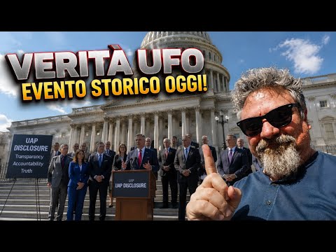 Video UFO: HANNO PARLATO! Evento storico a Capitol Hill