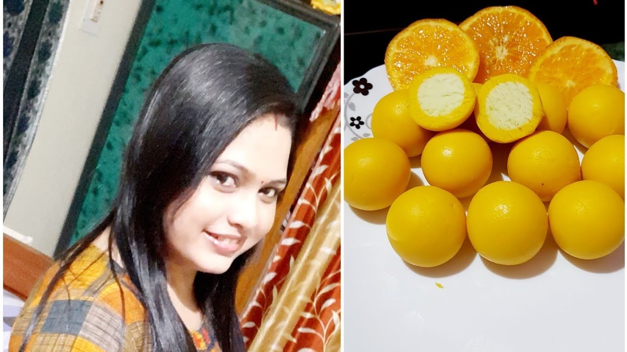 Orange ladoounique recipepriyanka's home cuisine •••• YouTube