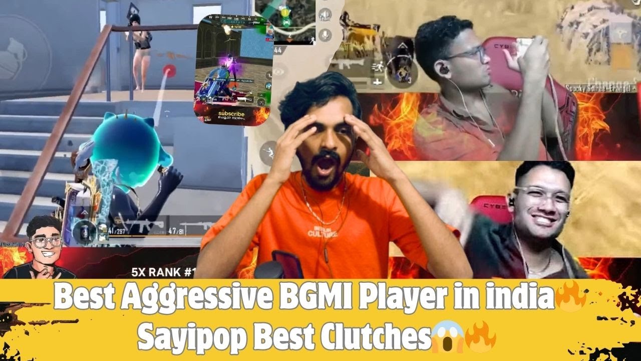 Sayipop Sayipop๐ฅ Best Aggressive BGMI Player in India๐ฎ๐ณ๐ฅ| Sayipop Clutch๐ฑ ...