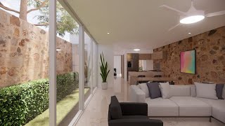 Te sorprenderá el diseño interior de esta casa pequeña y minimalista