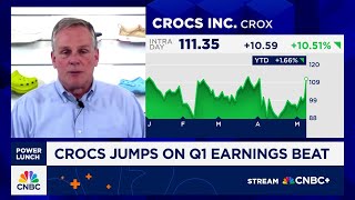 Crocs CEO on tariff uncertainty, share jump and consumer demand Net Worth