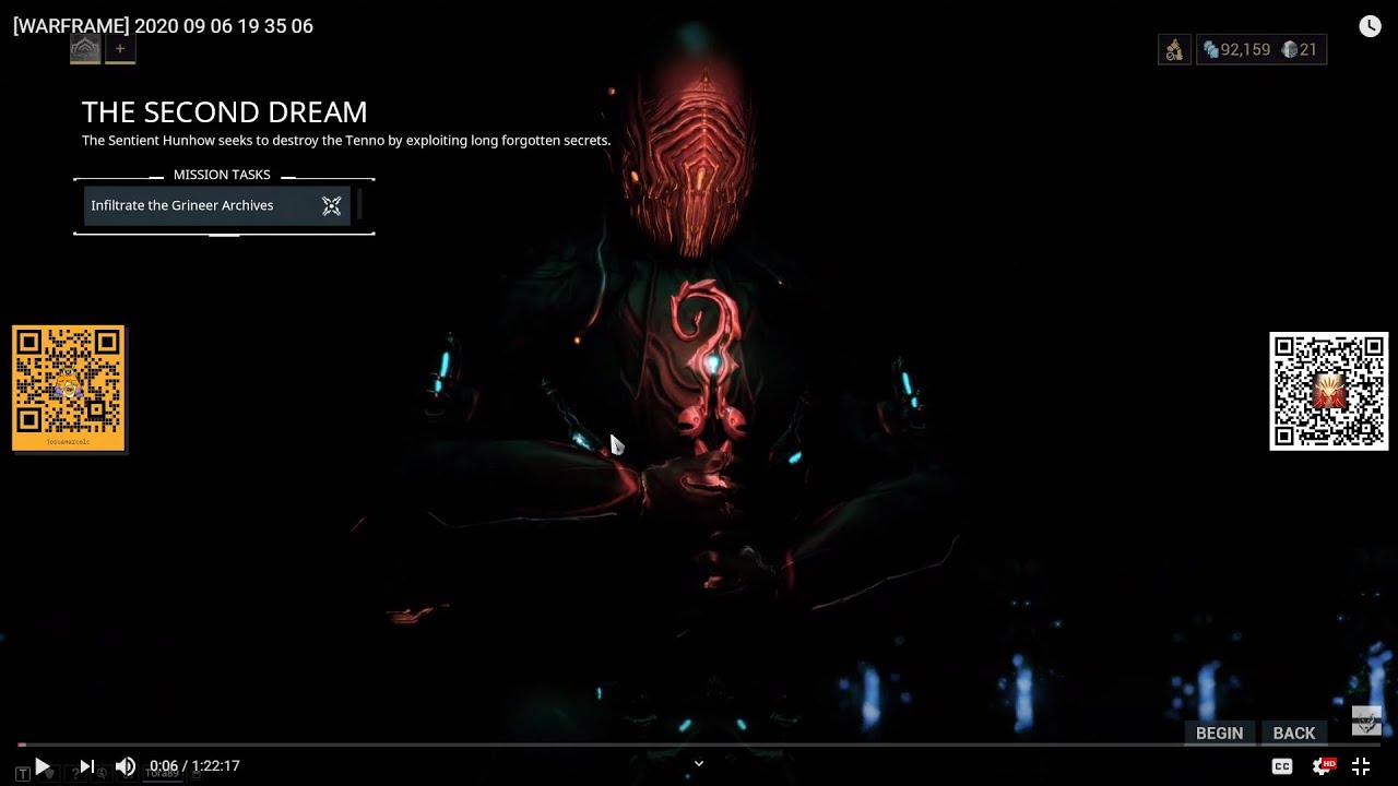 [WARFRAME] THE SECOND DREAM - MAIN QUEST - YouTube