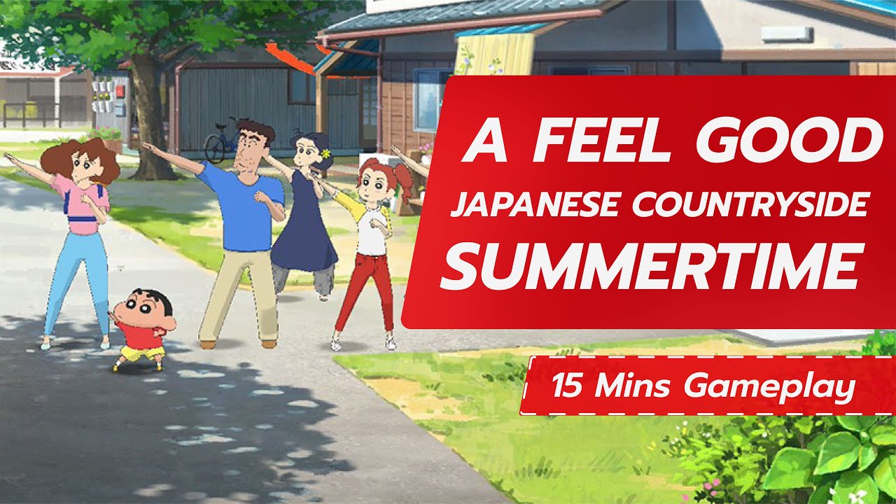 Crayon Shin-chan: Ora to Hakase no Natsuyasumi | Gameplay Compilation