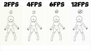 comparison Catcher In The Ui Chibi Animation Base Sketch short Ver 2fps 4fps 6fps 12fps
