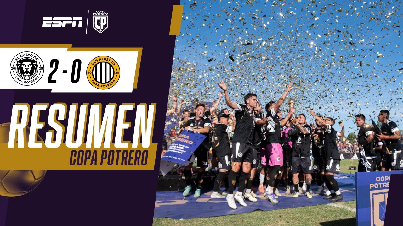 EL GUAYO ALCANZÓ LA GLORIA Y ES EL NUEVO CAMPEÓN DE LA COPA POTRERO | RESUMEN | COPA POTRERO 2025