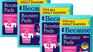 🌙 Overnight Booster Pads – Stay Dry & Comfortable All Night!