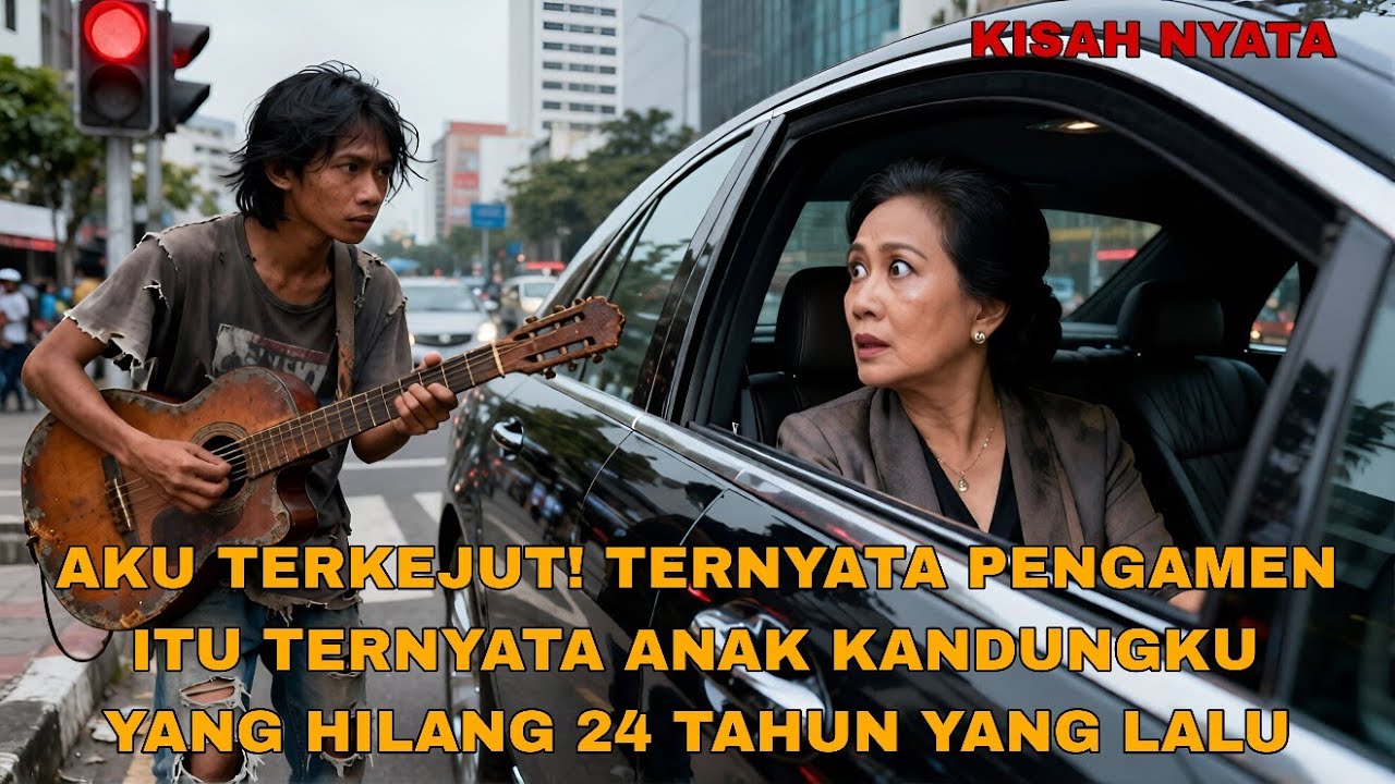 Aku Pengamen Jalanan… Wanita Milyarder Itu Memelukku dan Berkata: ‘Maaf Nak, Ibu Terlambat 24 Tahun