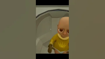 كيف تعامل الطفل المسكون لعبة Thebabyinyellow تحشيش Babyshorts مضحك العاب ترند 