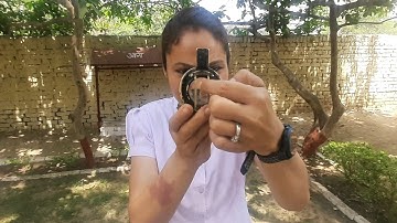 How to use Compass to read degree of an Object? | Map Reading Practical for NCC B&C Certificate Exam