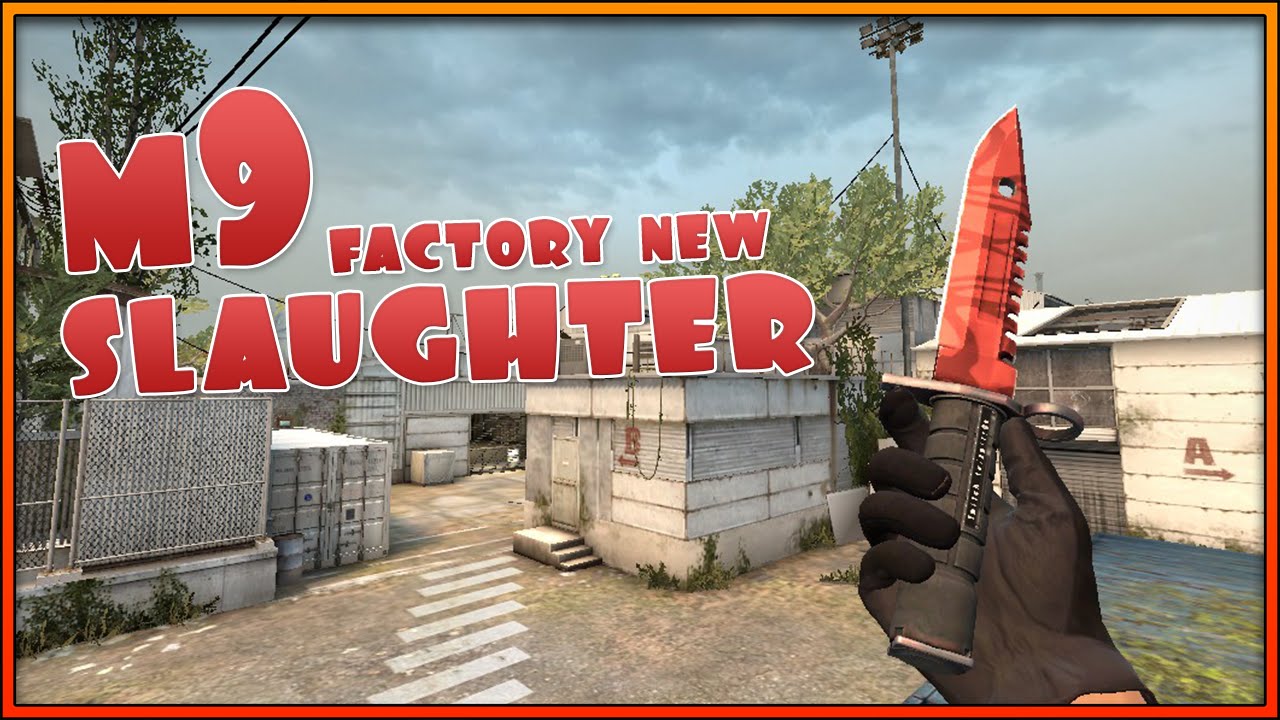m9 bayonet slaughter factory new showcase youtube