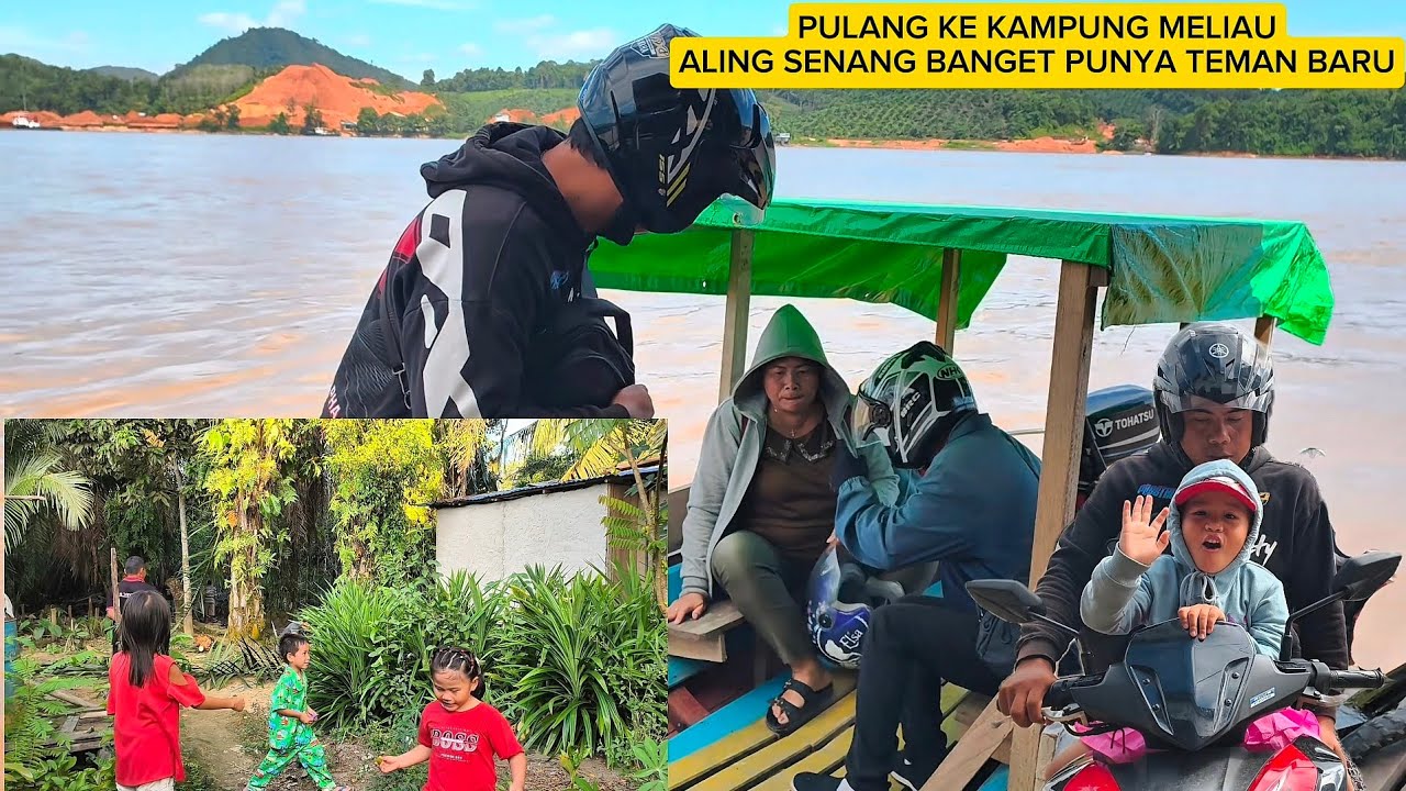 LANJUT PULANG KAMPUNG MELIAU BESAMA MAMA & PAPA MERTUA DAN MASAK MAKAN BERSAMA