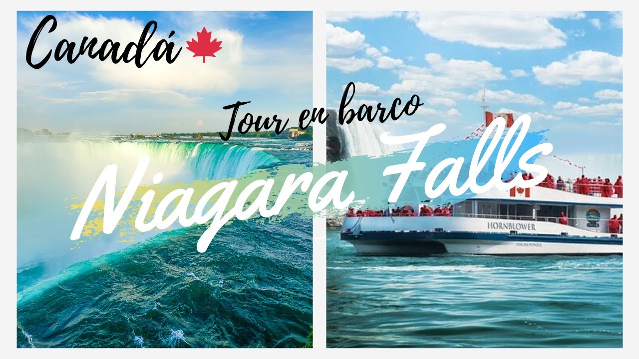 Cómo es el recorrido en barco de NIAGARA FALLS? 🍁 - HORNBLOWER - Barco