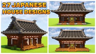 27 Japanese House Designs | Minecraft Tutorial by Cortezerino 21,017 views 5 months ago 37 minutes