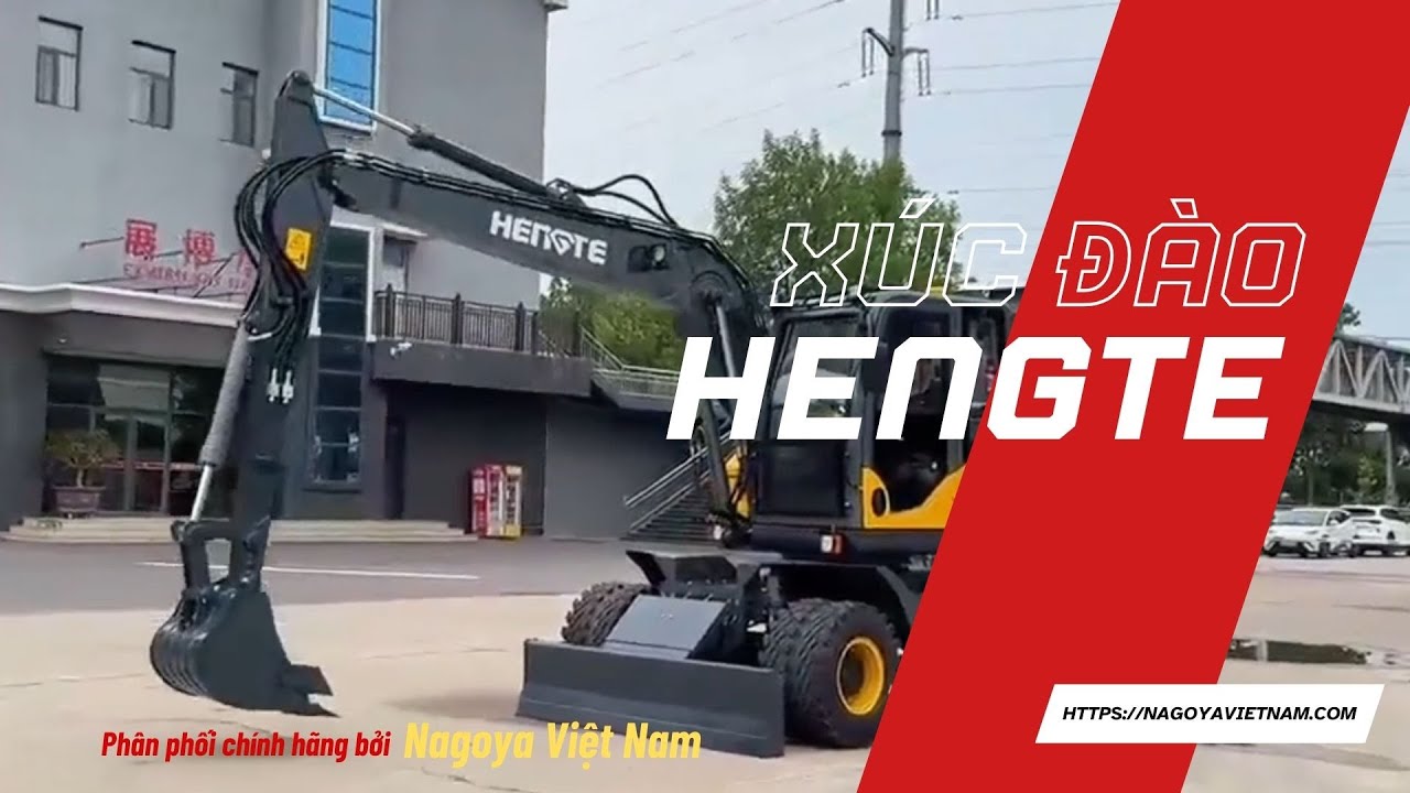Máy xúc đào Hengte 0.6m khối - 'Chân ái' cho mọi công trình?