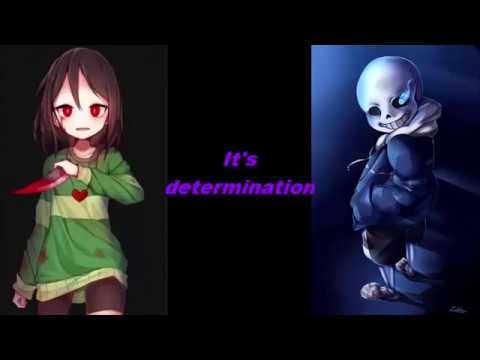 Determination Undertale Parody