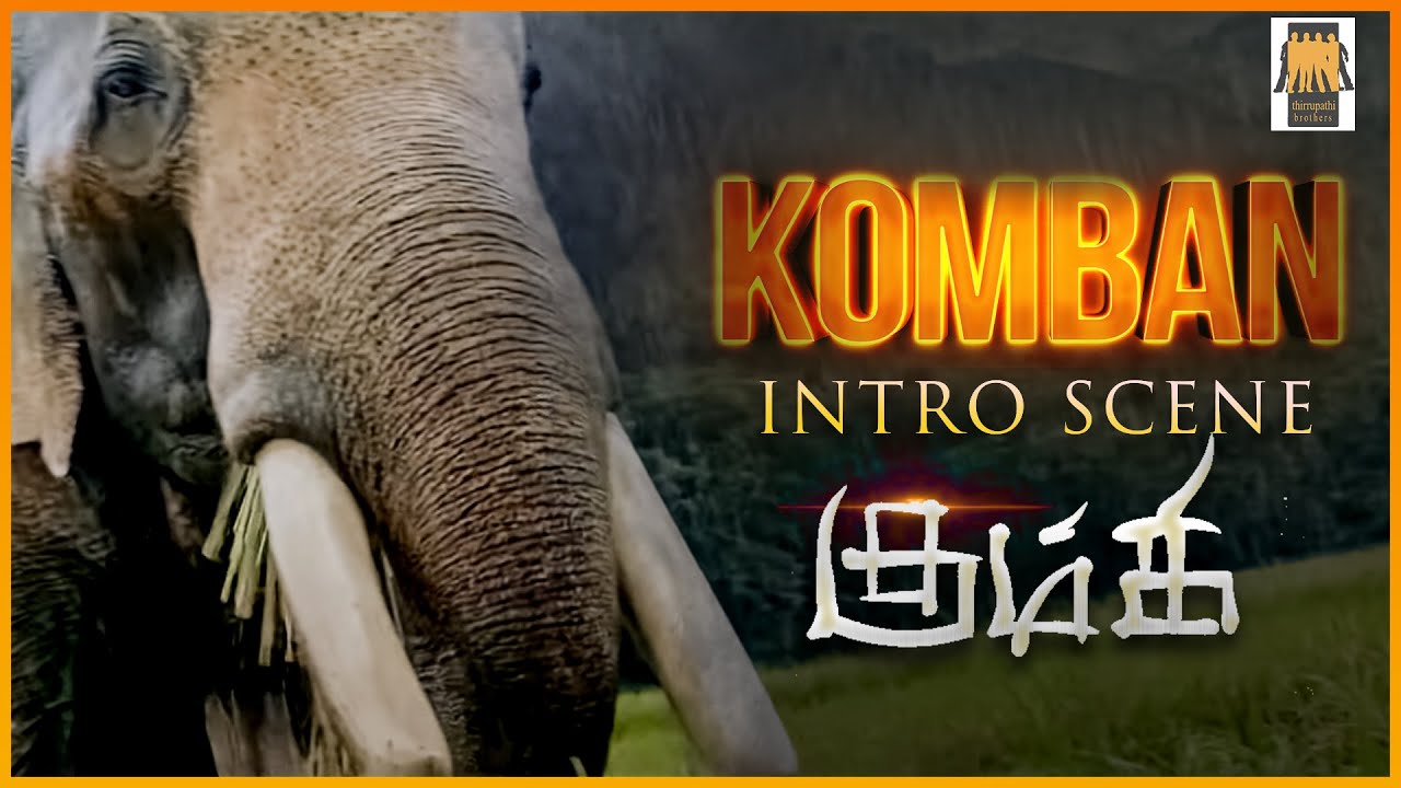 Kumki - Komban Intro Scene | Vikram Prabhu | Lakshmi Menon | Prabhu Solomon