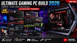 DREAM RTX 5090 ROG ASTRAL GAMING PC BUILD | RYZEN 7 9800X3D |  ASUS ROG Hyperion GR701