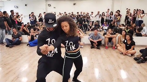 Charles Espinoza and Aline Cleto - Urban Zouk Demo Zouk Day Congress 2017