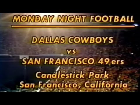 1977 Dallas Cowboys vs San Francisco 49ers Week 13 (Broadcast+Don Meredith Commentary)