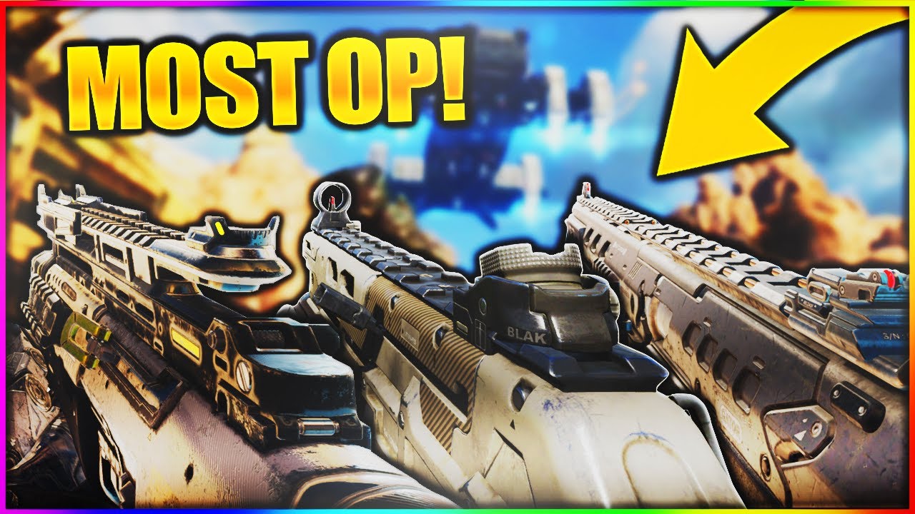 MOST OP WEAPONS IN BLACK OPS 3! (TOP 5 OP CLASS SETUPS IN BO3!)