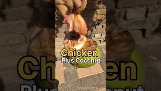 Chicken Plus Nariyal Kay Bana Ga  193 shorts foodvlog