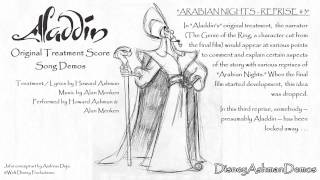 Arabian Nights - Reprise - Howard Ashman Demo