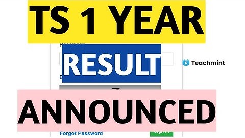 TS Inter Results 2021 News Today | TS Inter 1st Year Results|TS Inter Results 2021 Latest Teachmint