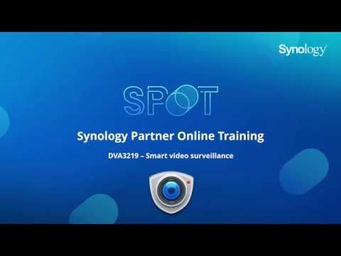 Synology Webinar: New DS cam Features / DVA3219