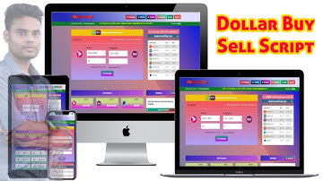 Dollar Buy Sell Script | Beautiful Dollar Buy Sell Exchange Script | Money Exchange Script