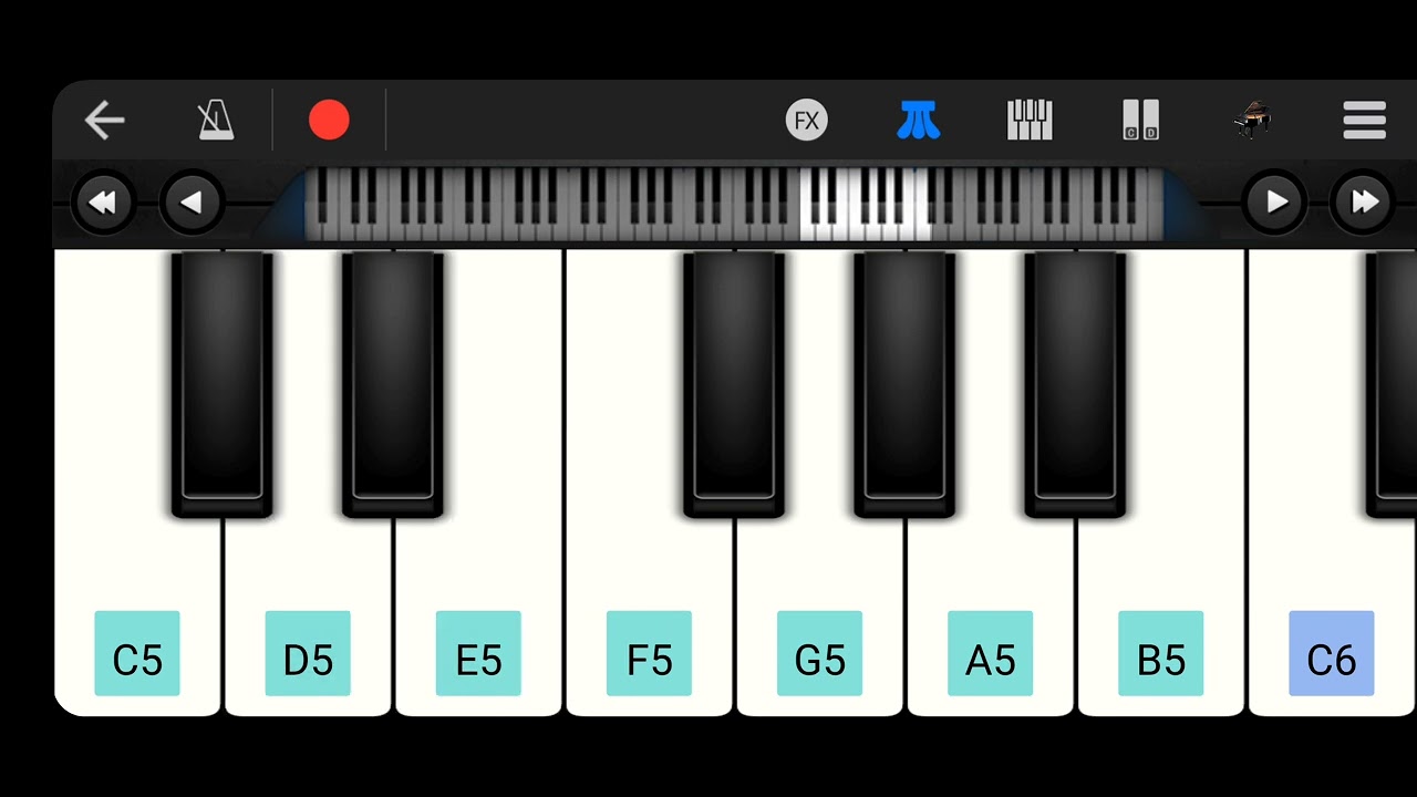 Interstellar theme music for beginners