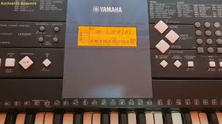 Yamaha Psr-E333 - Die Lorelei