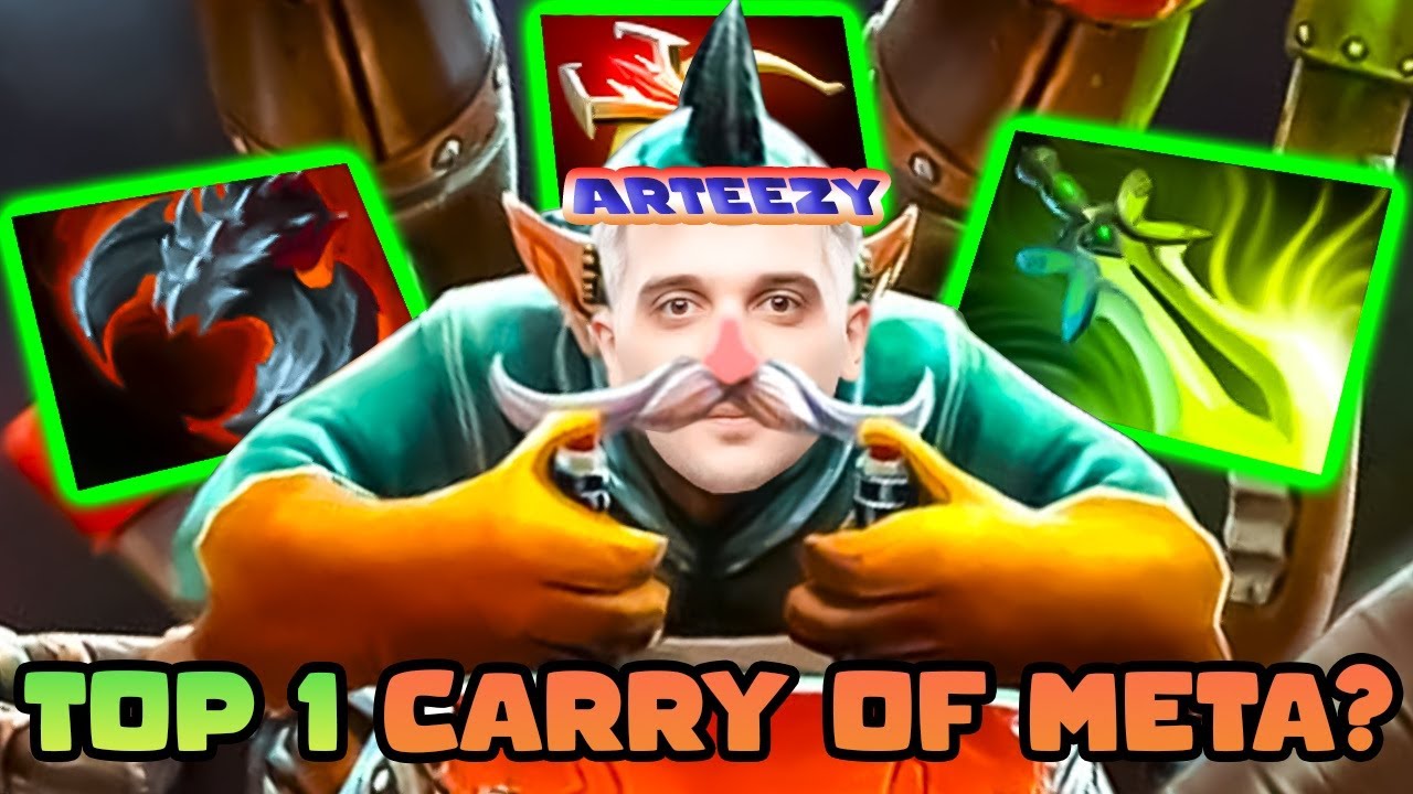 How Arteezy REALLY PLAYS CARRY - Gyrocopter Ranked