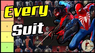 Ranking ALL The SUITS in SPIDER-MAN 2 - TierList