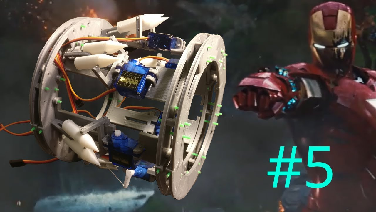 Iron Man Mk 6 Forearm Rocket Update 5 YouTube