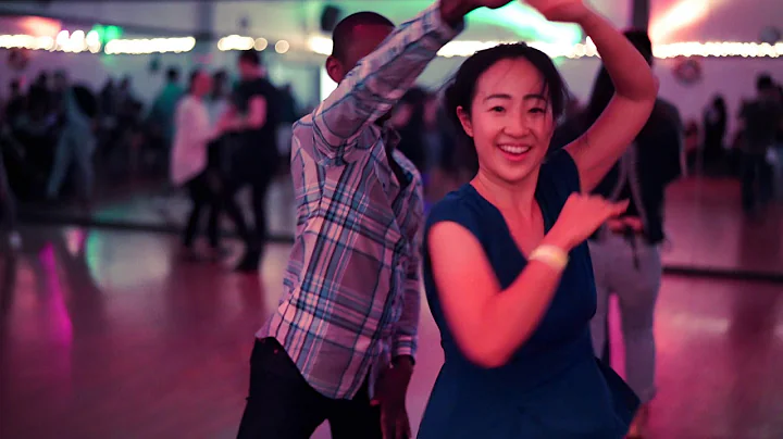 Abraham Sannoh dancing salsa
