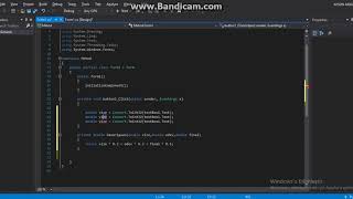 C# Form Application Metot Uygulaması - Ortalama Hesaplama
