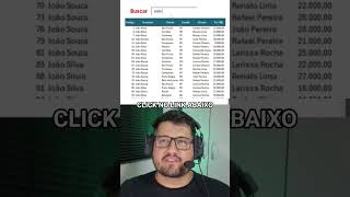 Aprenda a fazer uma barra de pesquisa igual a do Google no Excel. Atualizando letra a letra