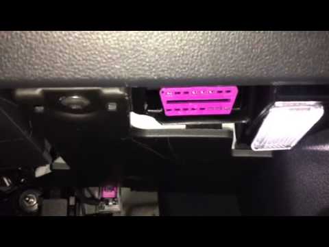Volkswagen Golf 7 Gti OBD port location YouTube