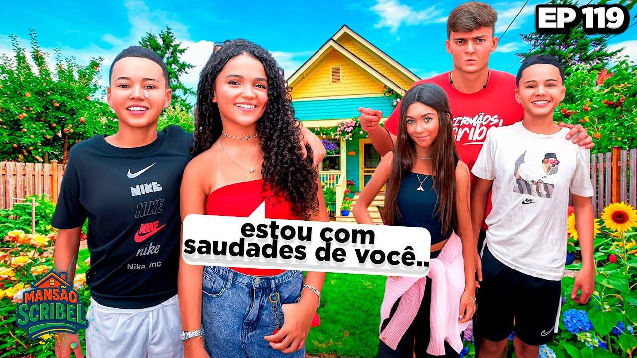 A EX DO JP QUER VOLTAR COM ELE E A LARA FICOU COM CIÚMES NA MANSÃO SCRIBEL 😱 •Irmãos Scribel• 