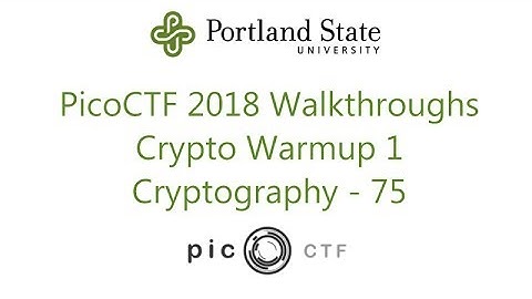PicoCTF 2018 - Crypto Warmup 1