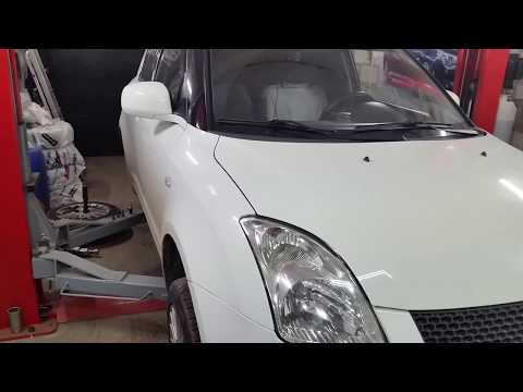 Suzuki Swift  2006 - 2009 г 1,5 бензин. Замена заднего  подшипника ступицы.