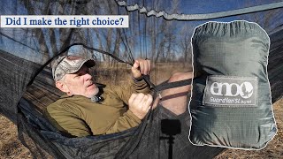 First look at the Eno Guardian SL Bug Net | How well does it work hammock camping?