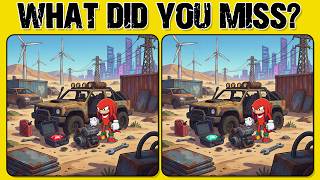 Sonic × Cyberpunk 2077 | What Did You Miss Spot the Difference Puzzles (Hard Mode)