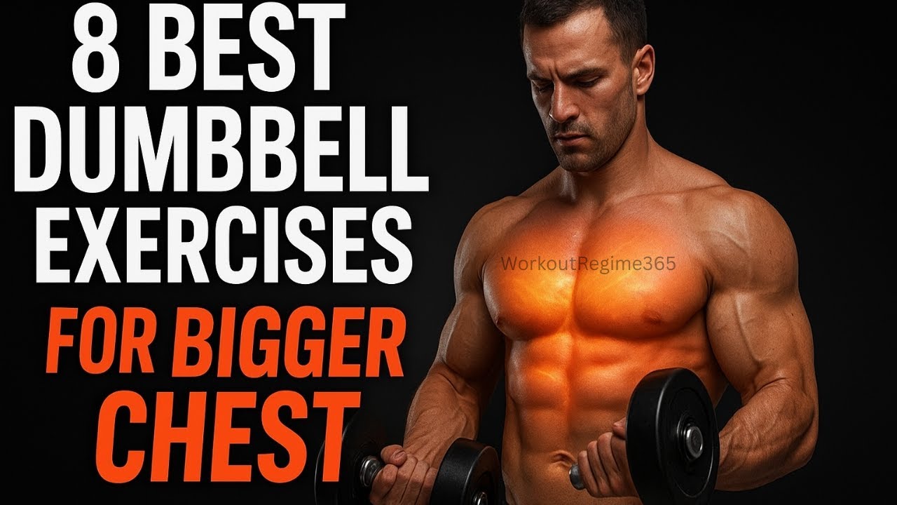 Chest Workout at Home With Dumbbells - YouTube
